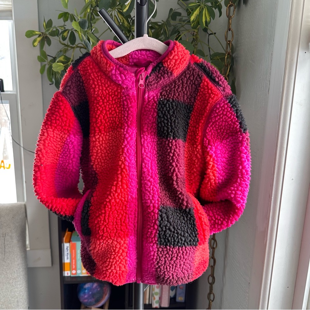 Cat & Jack Pink and Black Kids Jacket